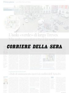 Rigenerazione verde per Largo Treves a Milano