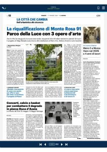 La riqualificazione di Monte Rosa 91 – Il Giorno