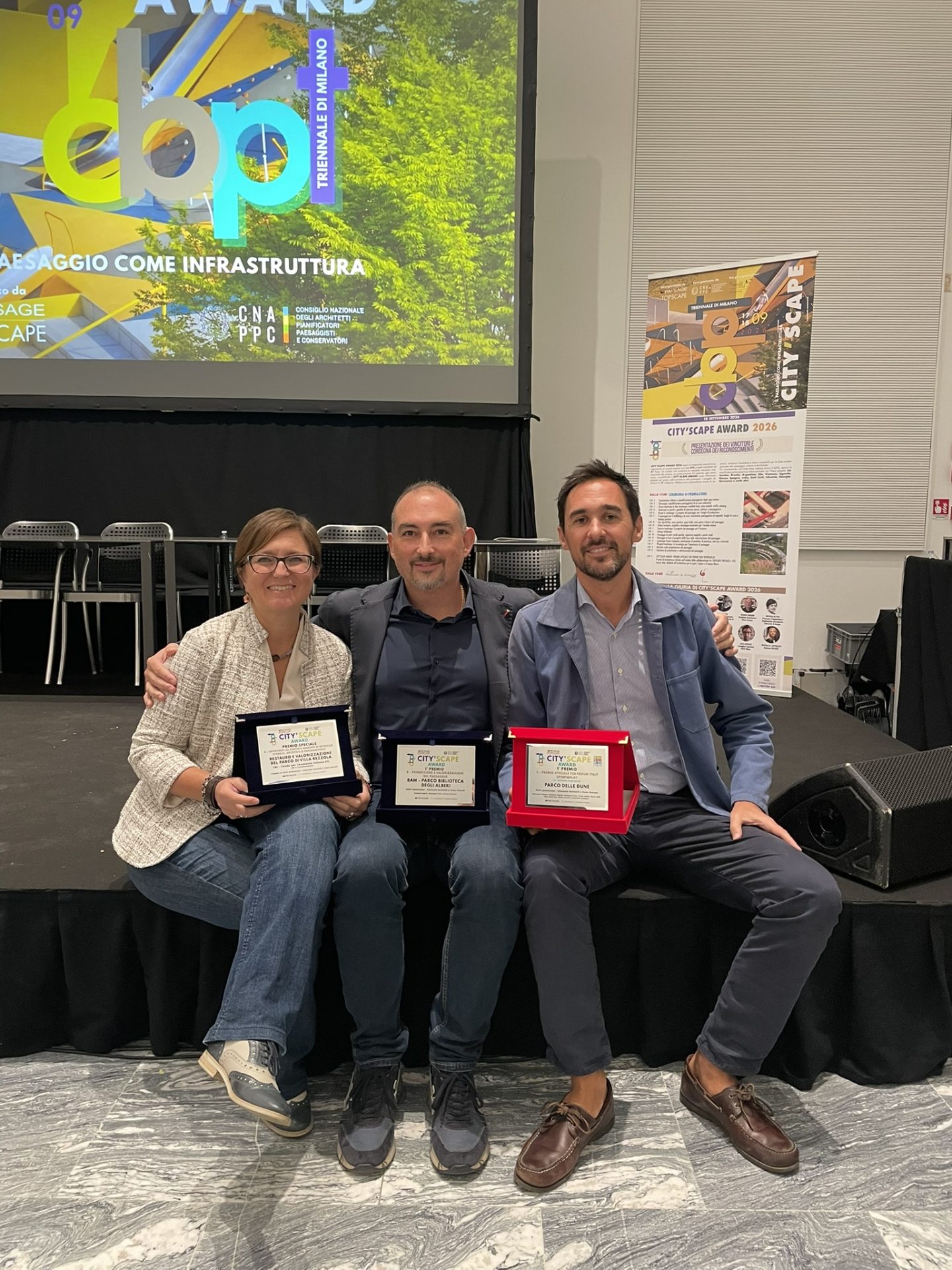 AG&P greenscape si aggiudica tre premi al City’Scape Award 2026