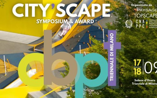 AG&P greenscape al City’Scape Symposium & Award di Paysage: un intervento e tre progetti finalisti | 18 settembre