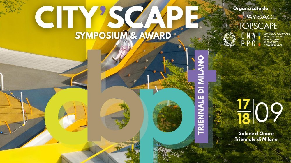 AG&P greenscape al City’Scape Symposium & Award di Paysage: un intervento e tre progetti finalisti | 18 settembre